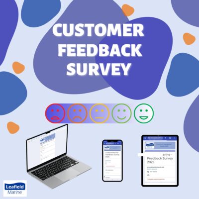 Leafield Marine Customer Satisfaction Survey Poster